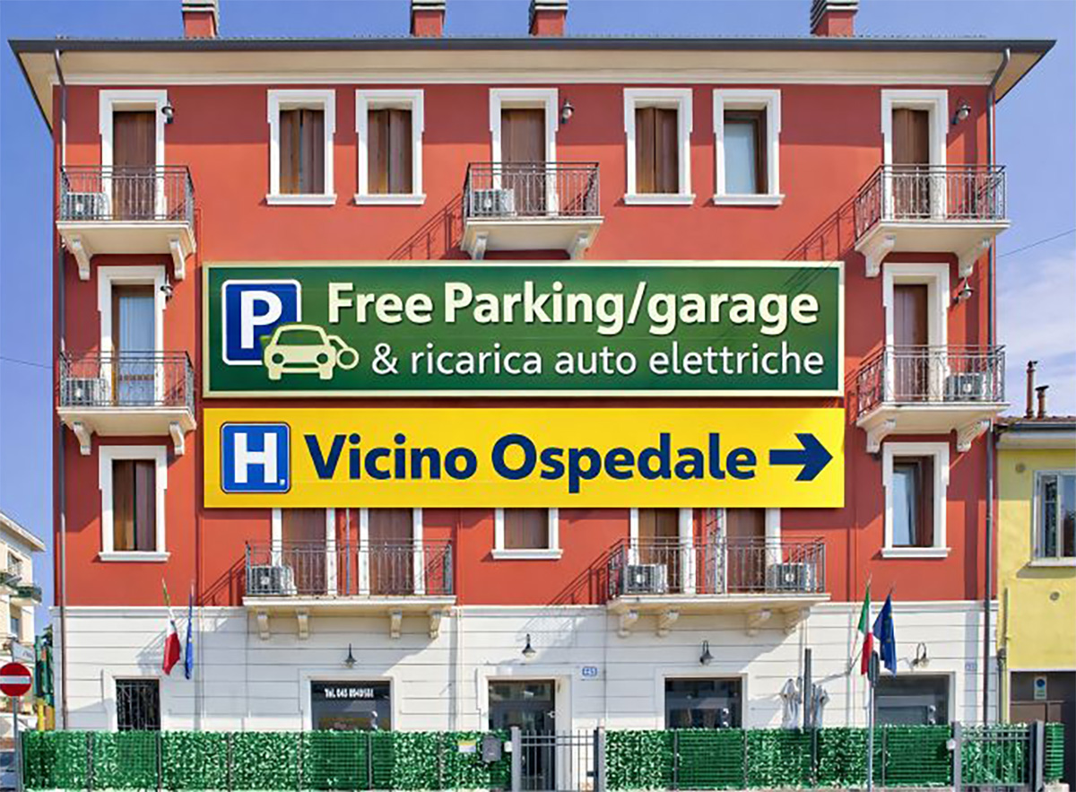 Verona Class Residence parcheggio ospedale